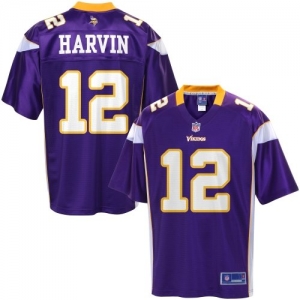 Pro Line Men's Minnesota Vikings Percy Harvin Team Color Jersey