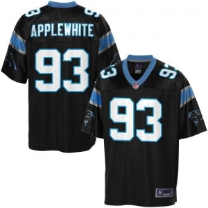 Pro Line Men's Carolina Panthers Antwan Applewhite Team Color Je