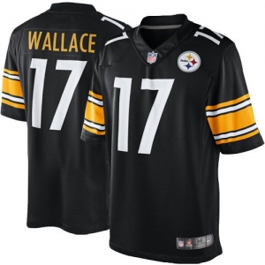 Nike Mike Wallace Pittsburgh Steelers The Limited Jersey - Black