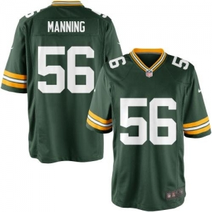 Nike Youth Green Bay Packers Terrell Manning Team Color Game Jer