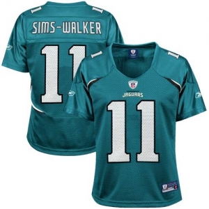 Reebok Mike Sims-Walker Jacksonville Jaguars Women's Replica Jer