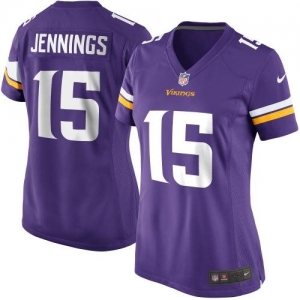 Nike Greg Jennings Minnesota Vikings Women's New 2013 Game Jerse