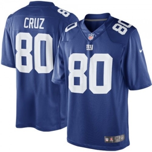 Nike Victor Cruz New York Giants The Limited Jersey - Royal Blue