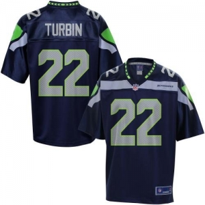 Pro Line Men's Seattle Seahawks Robert Turbin Team Color Jersey