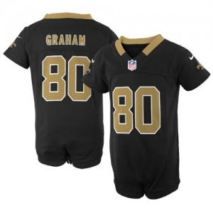 Nike Jimmy Graham New Orleans Saints Newborn Game Romper Jersey