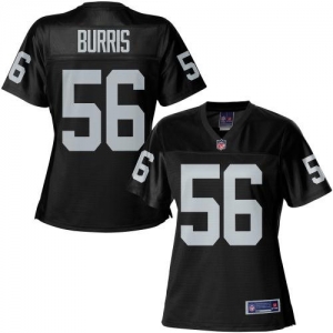 Pro Line Women's Oakland Raiders Miles Burris Team Color Jersey