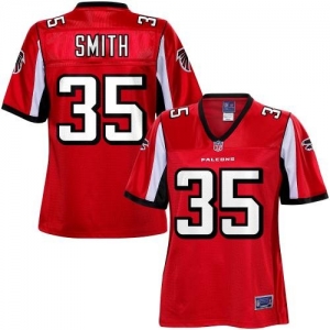 Pro Line Women's Atlanta Falcons Antone Smith Team Color Jersey