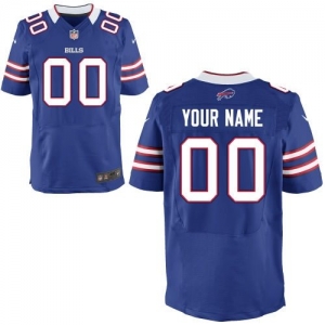 Nike Buffalo Bills Customized Elite Jersey - Royal Blue