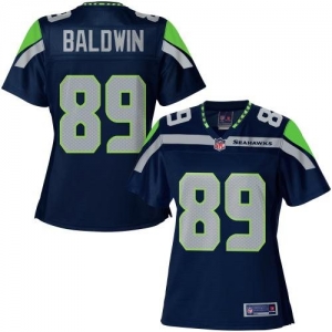 Pro Line Women's Seattle Seahawks Doug Baldwin Team Color Jersey