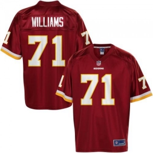 Pro Line Men's Washington Redskins Trent Williams Team Color Jer