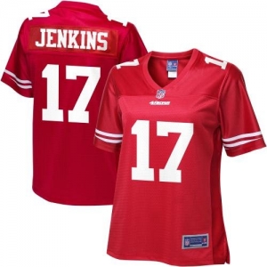 Pro Line Women's San Francisco 49ers A.J. Jenkins Team Color Jer