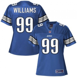 Pro Line Women's Detroit Lions Corey Williams Team Color Jersey