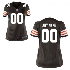 Nike Women's Cleveland Browns Customized Team Color Game Jersey