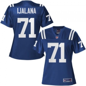 Pro Line Women's Indianapolis Colts Ben Ijalana Team Color Jerse