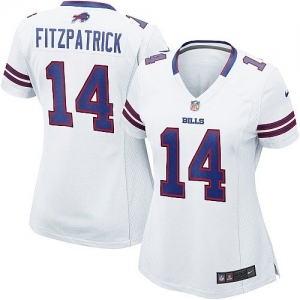 Nike Women's Buffalo Bills Ryan Fitzpatrick Game White Jersey