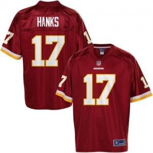 Pro Line Men's Washington Redskins Darius Hanks Team Color Jerse