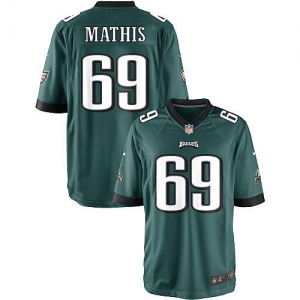 Nike Evan Mathis Philadelphia Eagles Youth Game Jersey - Midnigh