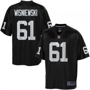 Pro Line Men's Oakland Raiders Stefen Wisniewski Team Color Jers