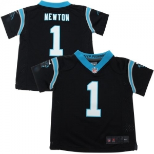 Nike Cam Newton Carolina Panthers Toddler Game Time Jersey - Bla