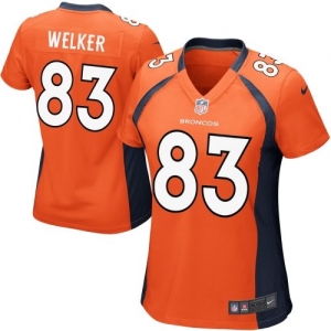 Nike Wes Welker Denver Broncos Womens Game Jersey - Orange