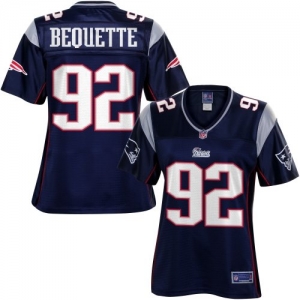 Pro Line Women's New England Patriots Jake Bequette Team Color J