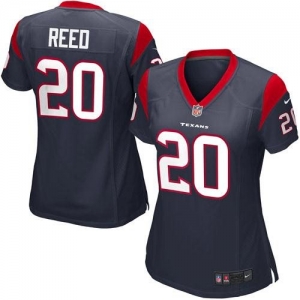 Nike Ed Reed Houston Texans Women's Game Jersey - Navy Blue