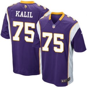 Nike Matt Kalil Minnesota Vikings Youth Game Jersey - Purple