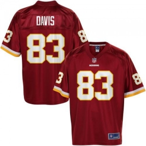 Pro Line Men's Washington Redskins Fred Davis Team Color Jersey