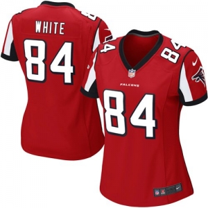 Nike Roddy White Atlanta Falcons Women's Game Jersey - Red