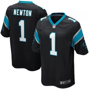 Nike Cam Newton Carolina Panthers Game Jersey - Black