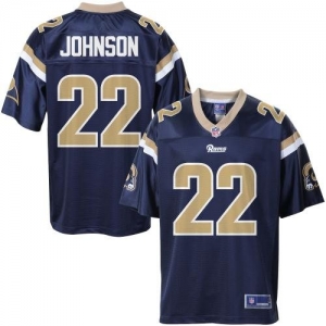 Pro Line Men's St. Louis Rams Trumaine Johnson Team Color Jersey