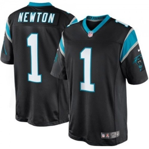 Nike Cam Newton Carolina Panthers Youth The Limited Jersey - Bla