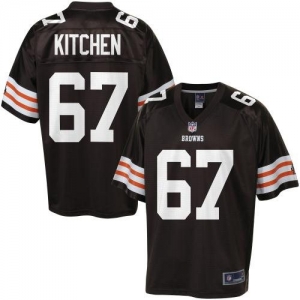 Pro Line Men's Cleveland Browns Ishmaa'Ily Kitchen Team Color Je