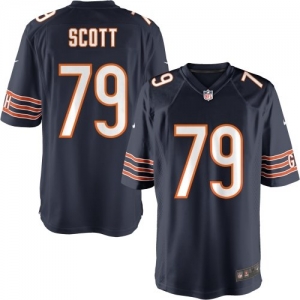 Nike Youth Chicago Bears Jonathan Scott Team Color Game Jersey