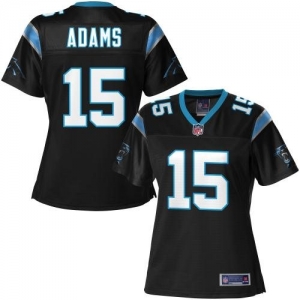 Pro Line Women's Carolina Panthers Joe Adams Team Color Jersey