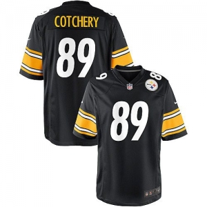 Nike Jerricho Cotchery Pittsburgh Steelers Youth Game Jersey - B