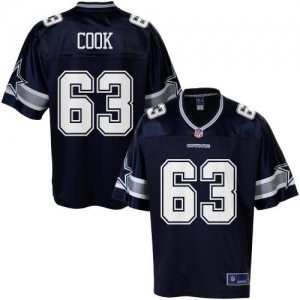 Pro Line Men's Dallas Cowboys Ryan Cook Team Color Jersey