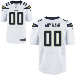 Nike San Diego Chargers Customized Elite Jersey - White