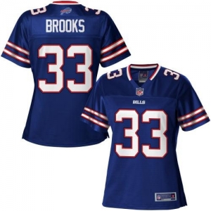 Pro Line Women's Buffalo Bills Ron Brooks Team Color Jersey