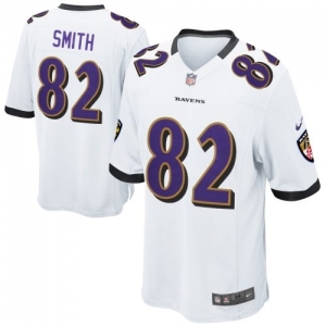 Nike Torrey Smith Baltimore Ravens Youth Game Jersey - White