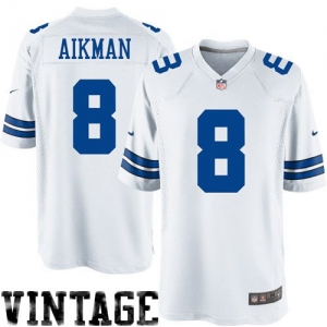 Nike Troy Aikman Dallas Cowboys Legends Replica Jersey - White