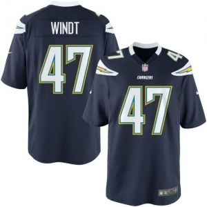 Nike Youth San Diego Chargers Mike Windt Team Color Game Jersey