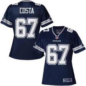 Pro Line Women's Dallas Cowboys Phil Costa Team Color Jersey