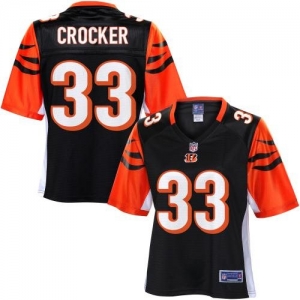 Pro Line Women's Cincinnati Bengals Chris Crocker Team Color Jer