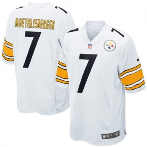 Nike Ben Roethlisberger Pittsburgh Steelers Game Jersey - White