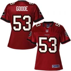 Pro Line Women's Tampa Bay Buccaneers Najee Goode Team Color Jer