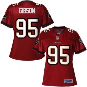 Pro Line Women's Tampa Bay Buccaneers Gary Gibson Team Color Jer