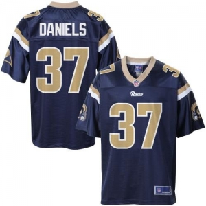 Pro Line Men's St. Louis Rams Matt Daniels Team Color Jersey