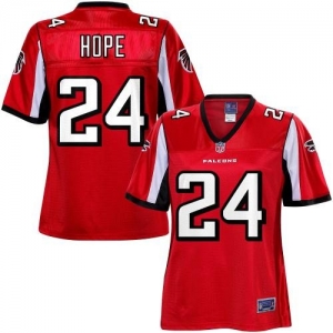 Pro Line Women's Atlanta Falcons Chris Hope Team Color Jersey