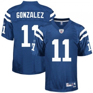 Reebok NFL Equipment Indianapolis Colts #11 Anthony Gonzalez Roy